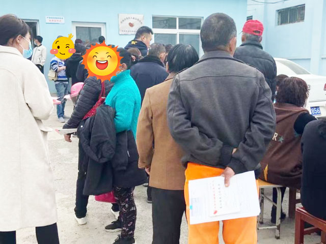 济南高新区残联联合神康医院为精神残疾人免费发药、查体