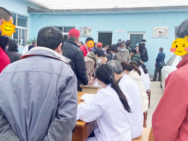 济南高新区残联联合神康医院为精神残疾人免费发药、查体