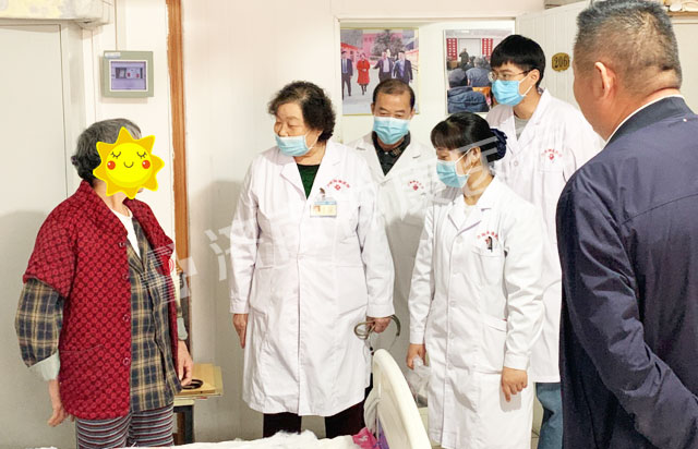 我为群众办实事|我院重阳节看望慰问养老院老年人